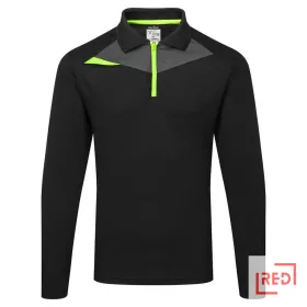 DX4 hosszú ujjú póló L/S L BKR Portwest