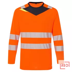 DX4 Hi-Vis hosszú ujjú póló L/S Portwest DX416OBR4XL REDMARKET