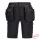 DX4 Hi-Vis Craft rövidnadrág Portwest DX451BKR33 REDMARKET