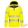DX4 Hi-Vis 1/4 zippzáras kapucnis pulóver Portwest DX482YBRM REDMARKET