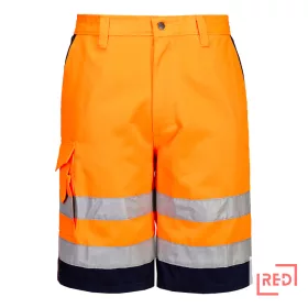 Hi-Vis rövidnadrág Portwest E043ONRL REDMARKET