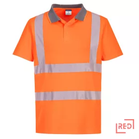Eco Hi-Vis S/S póló (6-os csomag) Portwest EC10ORR4XL REDMARKET