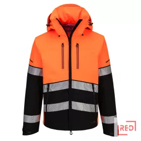 EV4 Hi-Vis Shell kabát (3L) Portwest EV465OBRL REDMARKET
