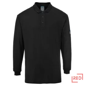 Lángálló antisztatikus hosszú ujjú pólóing Portwest FR10BKR4XL REDMARKET