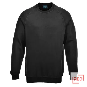 FR Modaflame lángálló, antisztatikus pulóver Portwest FR12BKR4XL REDMARKET