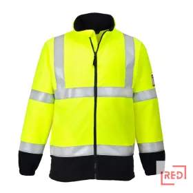 FR lángálló antisztatikus Hi-Vis polár pulóver Portwest FR31YERL REDMARKET