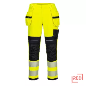PW3 FR Modaflame Hi-Vis lengőzsebes nadrág Portwest FR407YBR28 REDMARKET