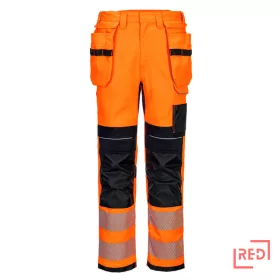 PW3 FR Modaflame HVO lengőzsebes lángálló nadrág Portwest FR415OBR28 REDMARKET