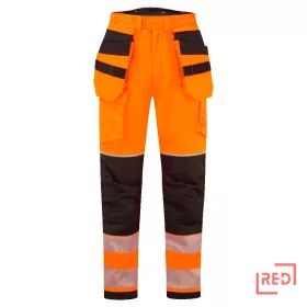 PW3 FR Modaflame Hi-Vis lengőzsebes téli nadrág Portwest FR427OBRL REDMARKET