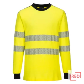 PW3 Modaflame Knit Hi-Vis FR hosszú ujjú póló Portwest FR701YBR4XL REDMARKET