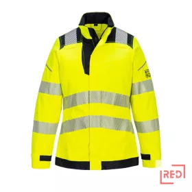 PW3 FR Modaflame Hi-Vis női lángálló kabát Portwest FR715YBRL REDMARKET