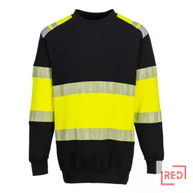 PW3 FR Modaflame Hi-Vis Class 1 pulóver Portwest FR716YBRL REDMARKET