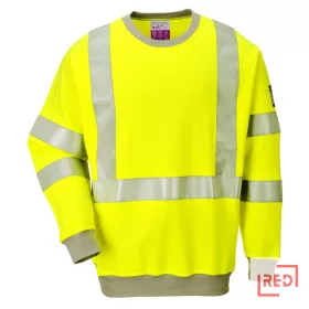 Lángálló antisztatikus Hi-Vis pulóver Portwest FR72YERL REDMARKET