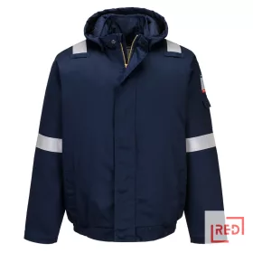 Bizflame Work+ FR lángálló bélelt télikabát Portwest FR731NVRL REDMARKET