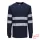 PW3 Modaflame Knit FR lángálló hosszú ujjú póló Portwest FR732NVRS REDMARKET