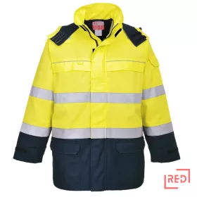 Bizflame Rain+ Hi-Vis Arc lángálló kabát Portwest FR79YNRL REDMARKET