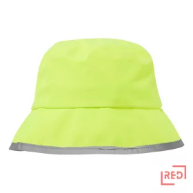 Hi-Vis vízálló vödörkalap. Portwest HV23YERL/XL REDMARKET