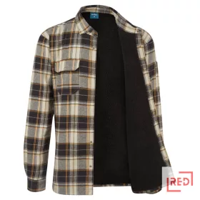 KA3 Sherpa bélésű kockás ing Portwest KA313BKRL REDMARKET