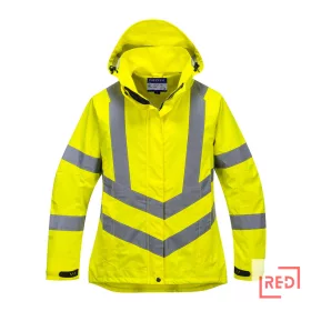 Női jól láthatósági lélegző esőkabát Portwest LW70YERL REDMARKET