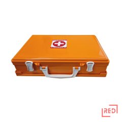 Ipari mentőláda égésre, fali dobozban "IV"