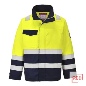 Hi-Vis Modaflame munkakabát Portwest MV25YNRL REDMARKET