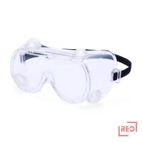 Indirekt ventilációs védőszemüveg Portwest PW21CLR REDMARKET