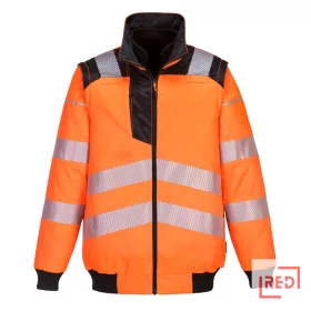 PW3 Hi-Vis 3-in-1 Pilota kabát Portwest PW302OBRL REDMARKET