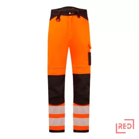 PW3 Hi-Vis könnyű stretch nadrág Portwest PW303OBR28 REDMARKET