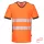 PW3 Hi-Vis V-nyakú póló Portwest PW310OBRS REDMARKET
