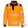 PW3 Hi-Vis 1/4 Zippzáras hosszú ujjú póló Portwest PW326OBR5XL REDMARKET