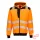 PW3 Hi-Vis zippzáras kapucnis pulóver Portwest PW327OBRL REDMARKET