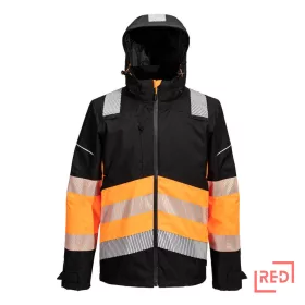 PW3 Hi-Vis Class 1 Extreme lélegző esőkabát Portwest PW368OBR4XL REDMARKET