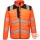 PW3 Hi-Vis Baffle kabát Portwest PW371OBR4XL REDMARKET