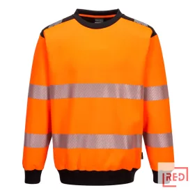 PW3 HI-VIS KÖRNYAKÚ PULÓVER Portwest PW379OBR4XL REDMARKET