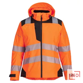 PW3 Hi-Vis női esőkabát Portwest PW389OBRL REDMARKET