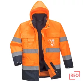 Hi-Vis Lite 3 az 1-ben kabát Portwest S162ONRL REDMARKET