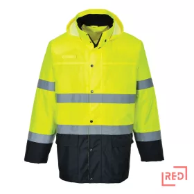 Kéttónusú Lite Traffic dzseki Portwest S166YNRL REDMARKET