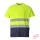 Kéttónusú Cotton Comfort póló Portwest S173YNRM REDMARKET