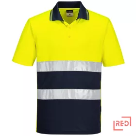Hi-Vis Kéttónusú könnyű póló S/S Portwest S175YNR4XL REDMARKET