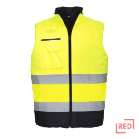Hi-Vis kéttónusú mellény Portwest S267YNRL REDMARKET