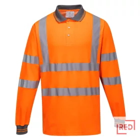 Hosszú ujjú Cotton Comfort pólóing Portwest S271ORRL REDMARKET