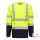 Kéttónusú, hosszú ujjú Cotton Comfort póló Portwest S280YNRXXXL REDMARKET