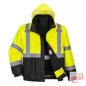 Hi-Vis Prémium 3 az 1-ben bomberdzseki Portwest S365YBR4XL REDMARKET