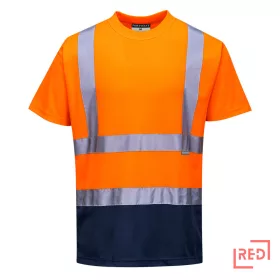 Kéttónusú póló Portwest S378ONRL REDMARKET