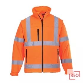 Jól láthatósági Softshell dzseki (3L) Portwest S428ORR4XL REDMARKET