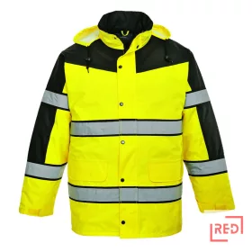 Hi-Vis Classic kéttónusú kabát Portwest S462YERL REDMARKET