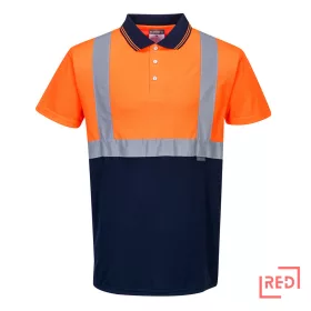 Kéttónusú pólóing Portwest S479ONR4XL REDMARKET