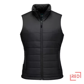 Women's Insulated Baffle Gilet Portwest S607BKRL REDMARKET