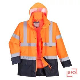 Hi-Vis Executive 5 az 1-ben kabát Portwest S768ONR4XL REDMARKET