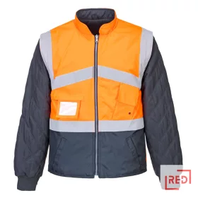 Hi-Vis kéttónusúkabát - kifordítható Portwest S769ONRL REDMARKET